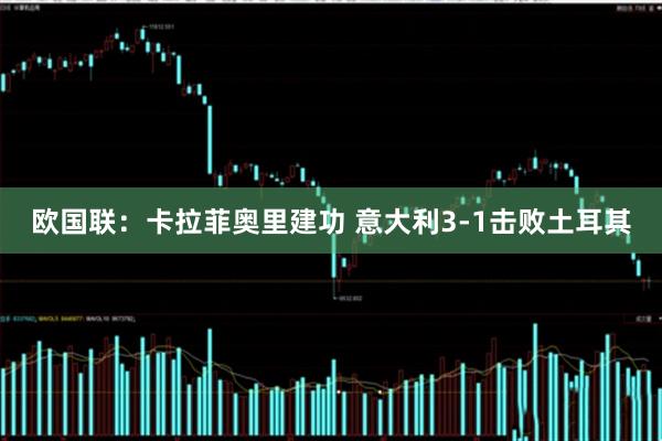 欧国联：卡拉菲奥里建功 意大利3-1击败土耳其